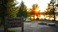 quiet hours campground guidelines