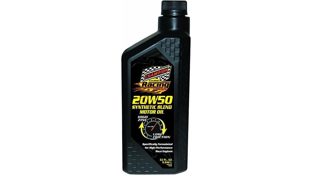 racing semi synthetic motor oil