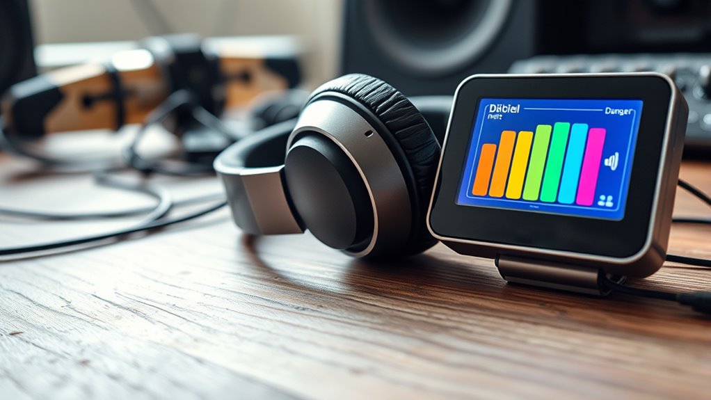 recognize dangerous sound levels