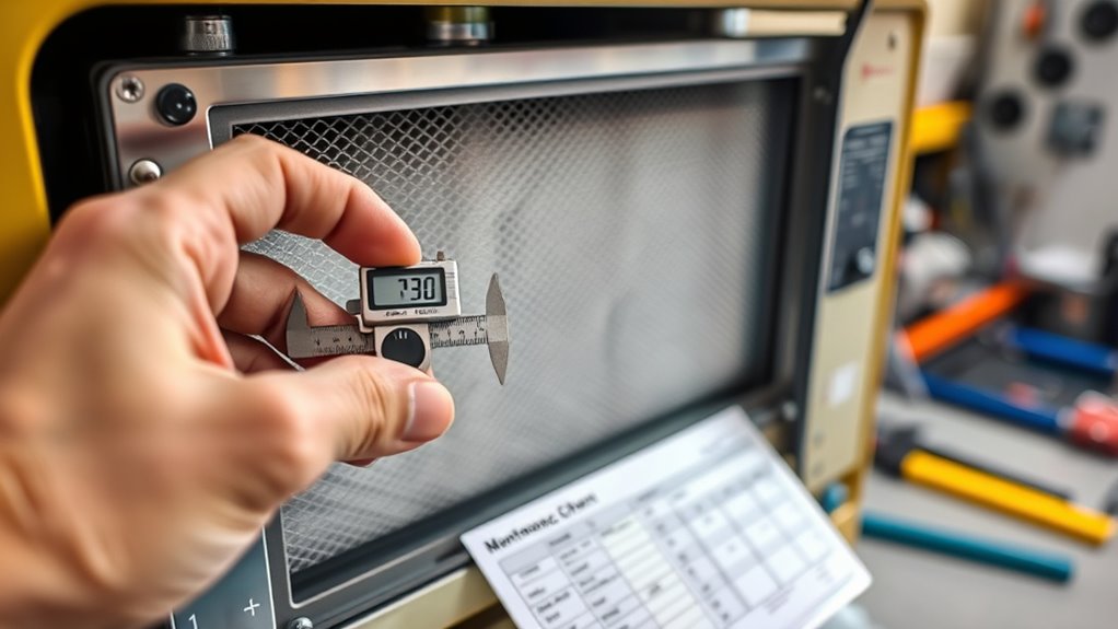 regular air filter inspection