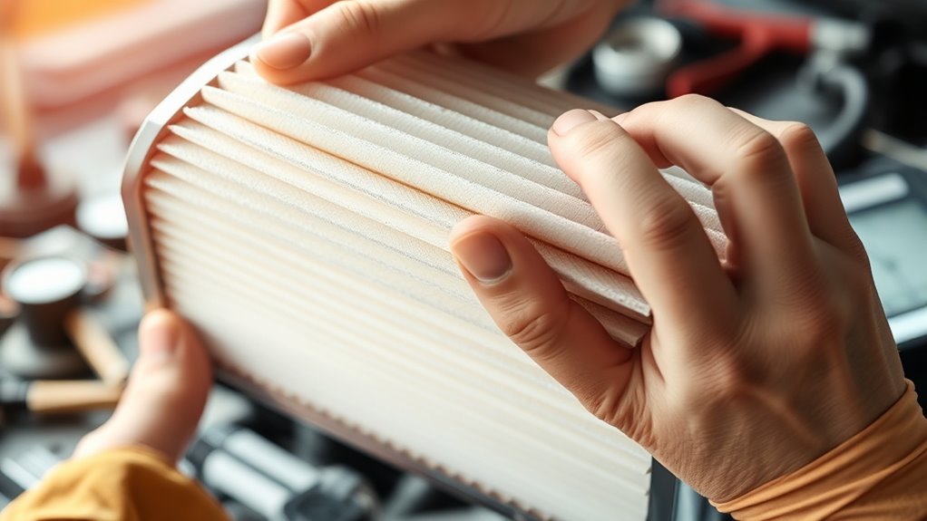 regular filter inspection and maintenance