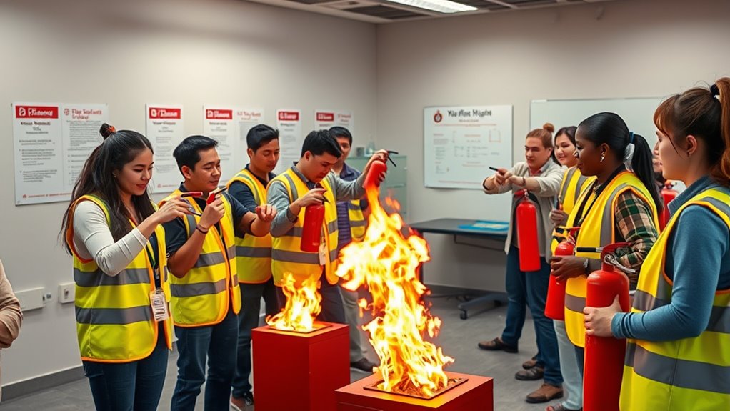 regular fire safety drills