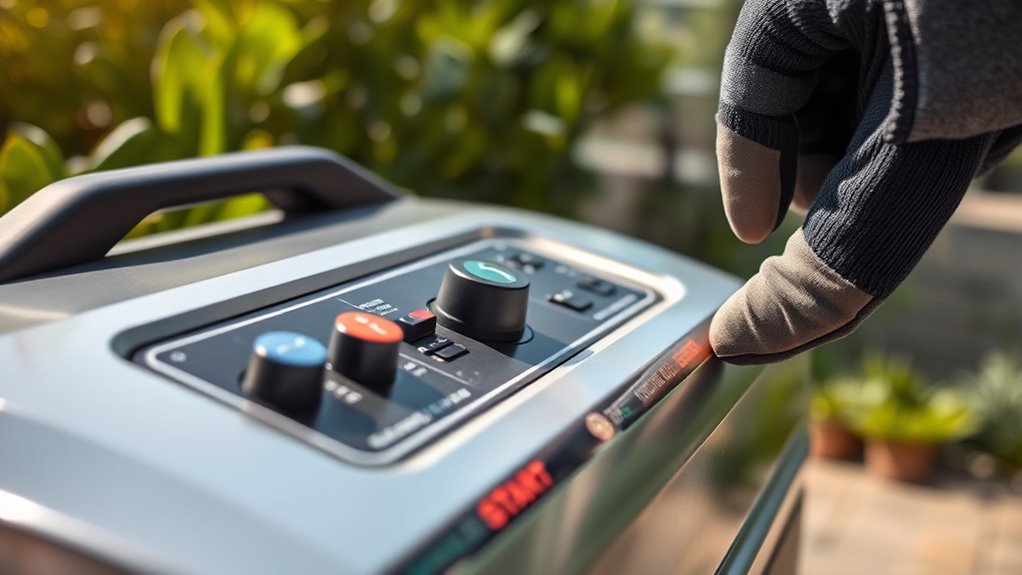 regular generator testing routine