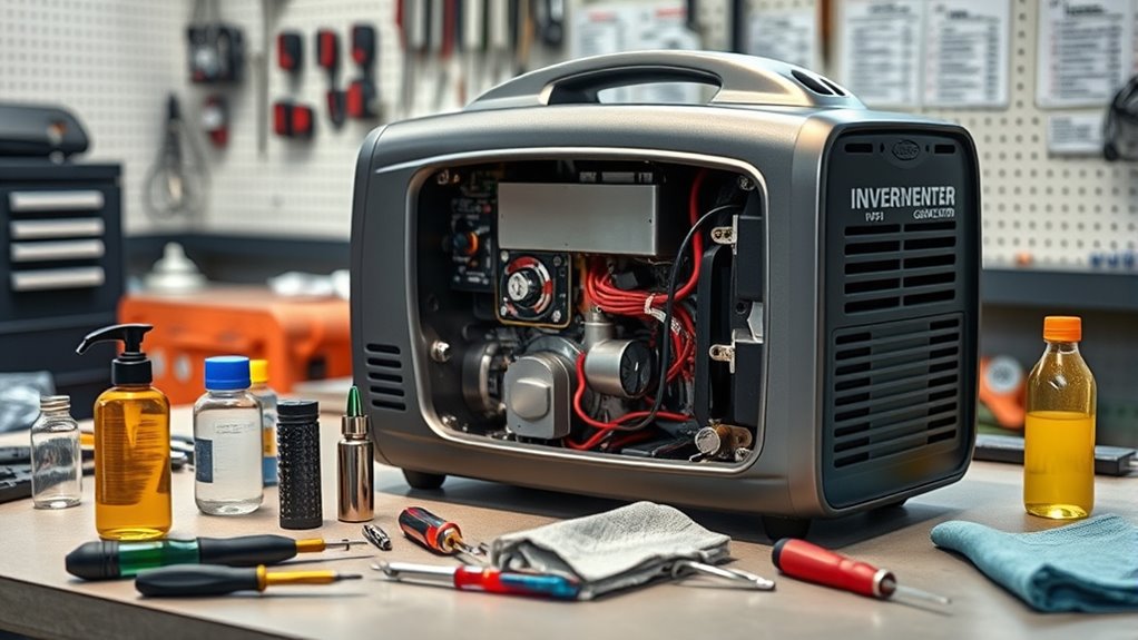 regular inverter generator maintenance