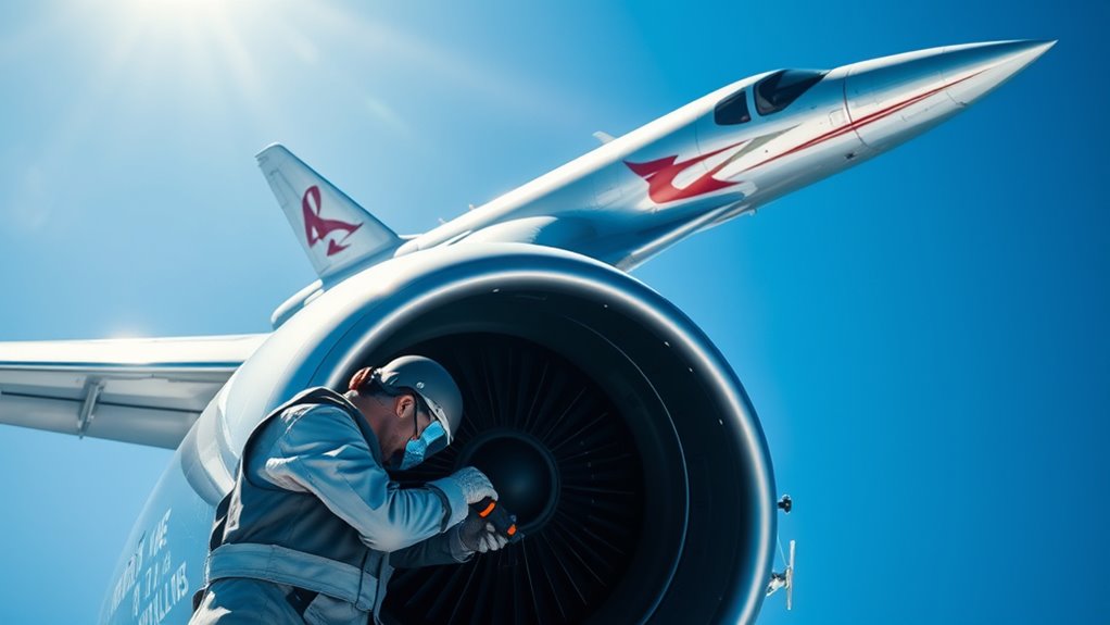 regular jet maintenance practices