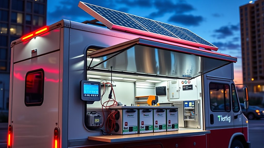 reliable food truck power storage