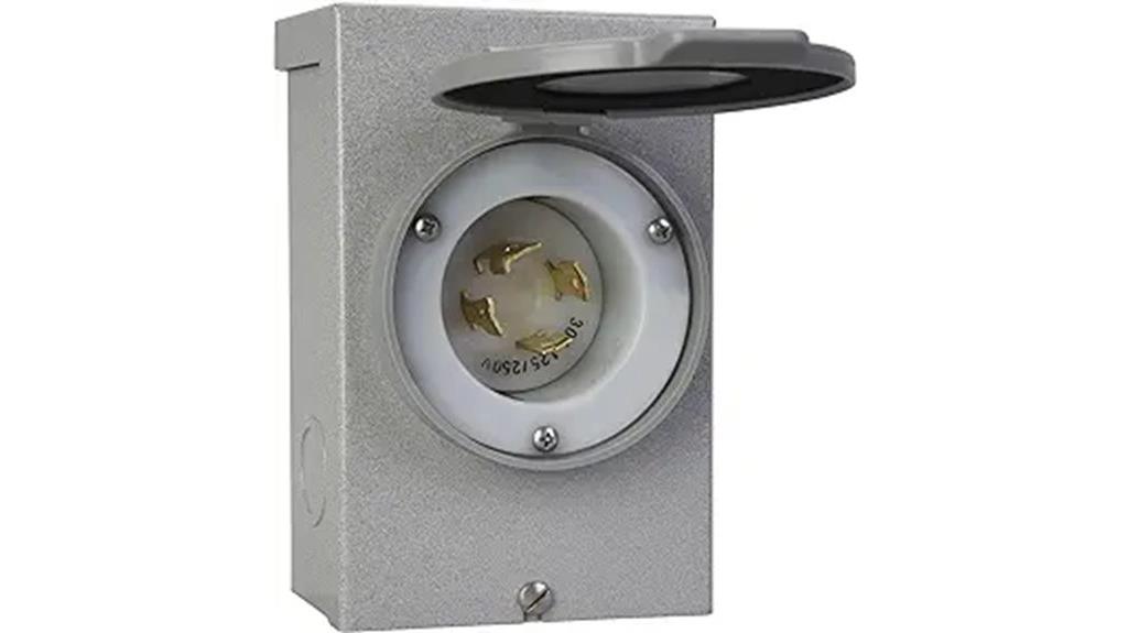 reliance power inlet box