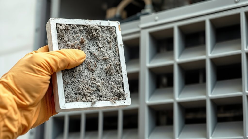 replace dirty filters promptly