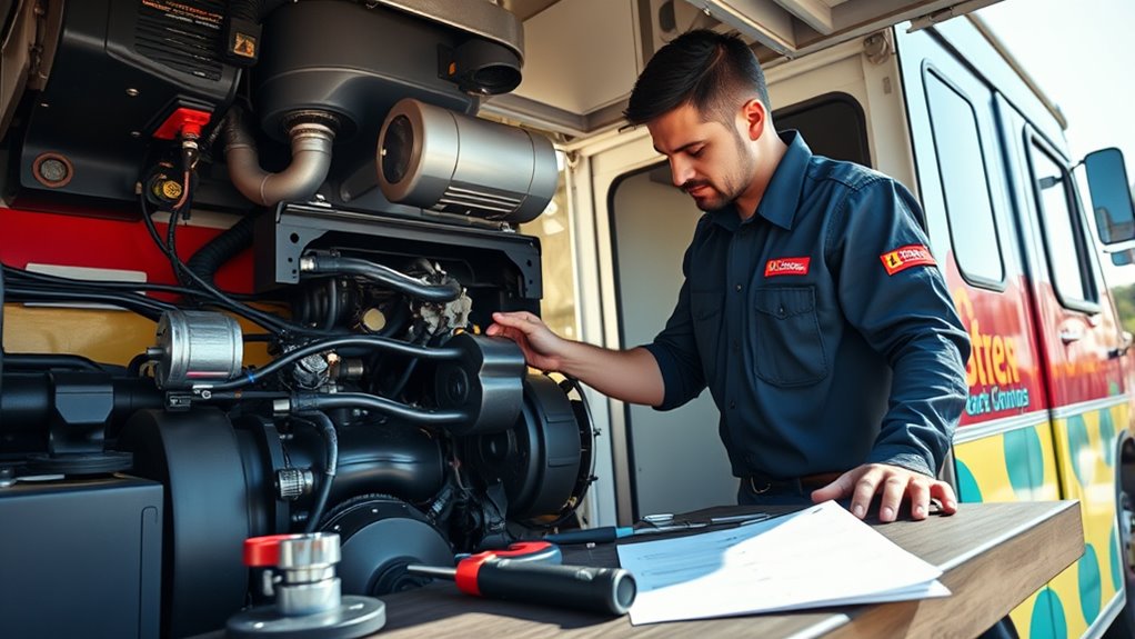 routine vehicle inspection and maintenance