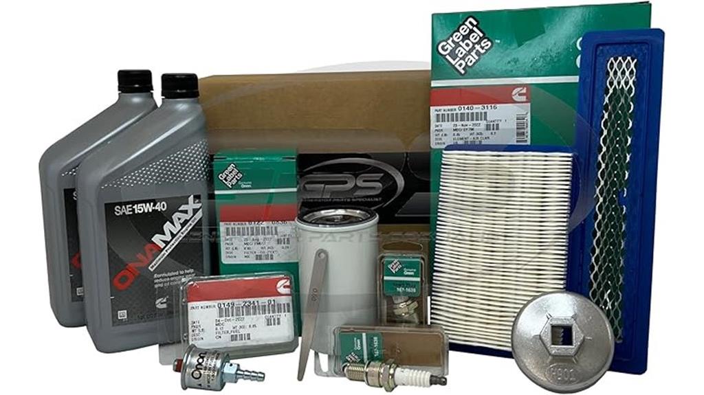 rv cummins generator parts