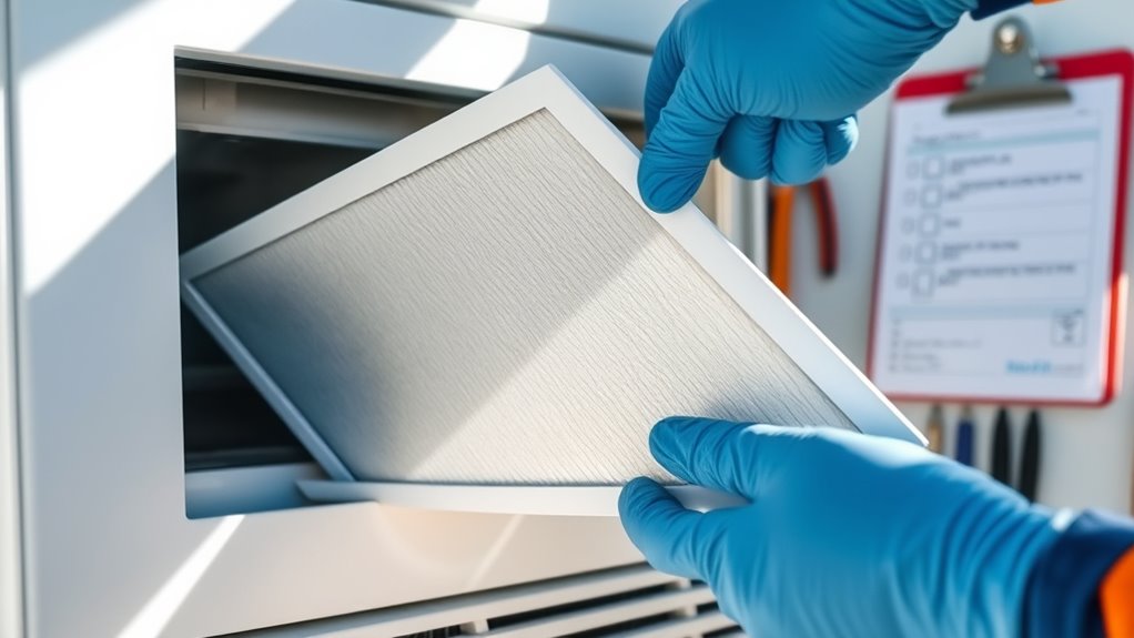 schedule filter checks regularly