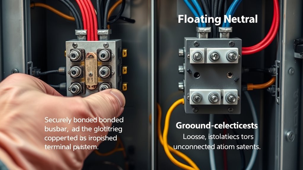 secure proper neutral connections