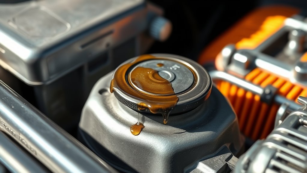 signs of improper oil change