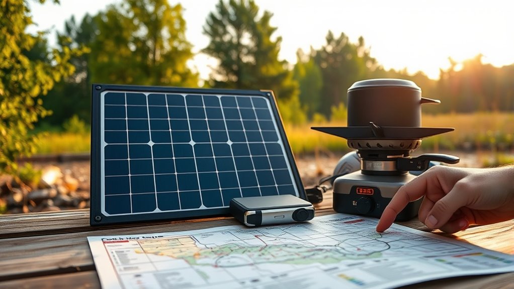 simple portable camping power