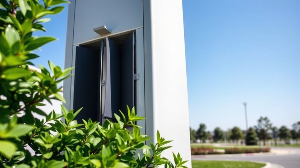 sound disperses around obstacles