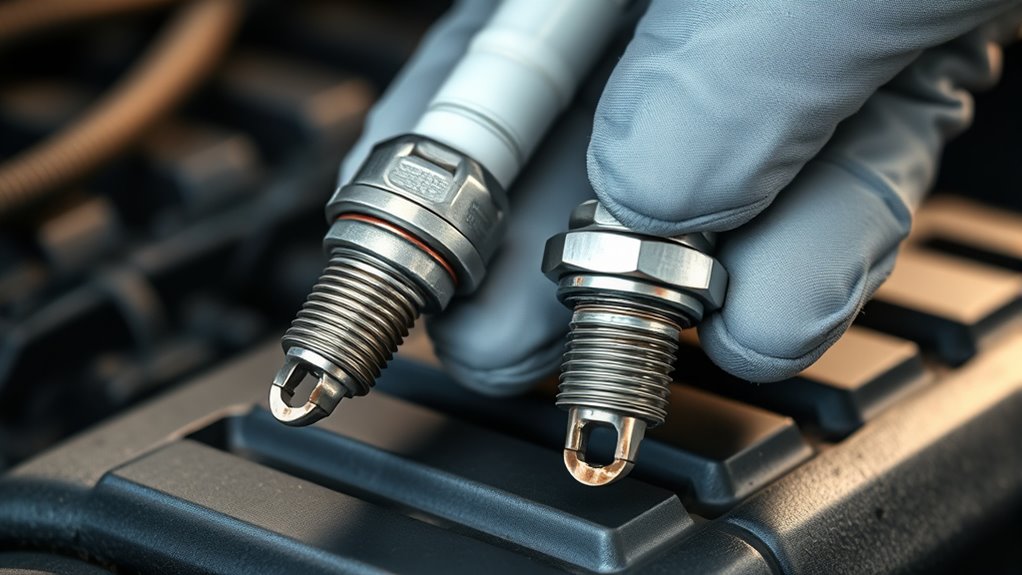 spark plugs ignite engine fuel