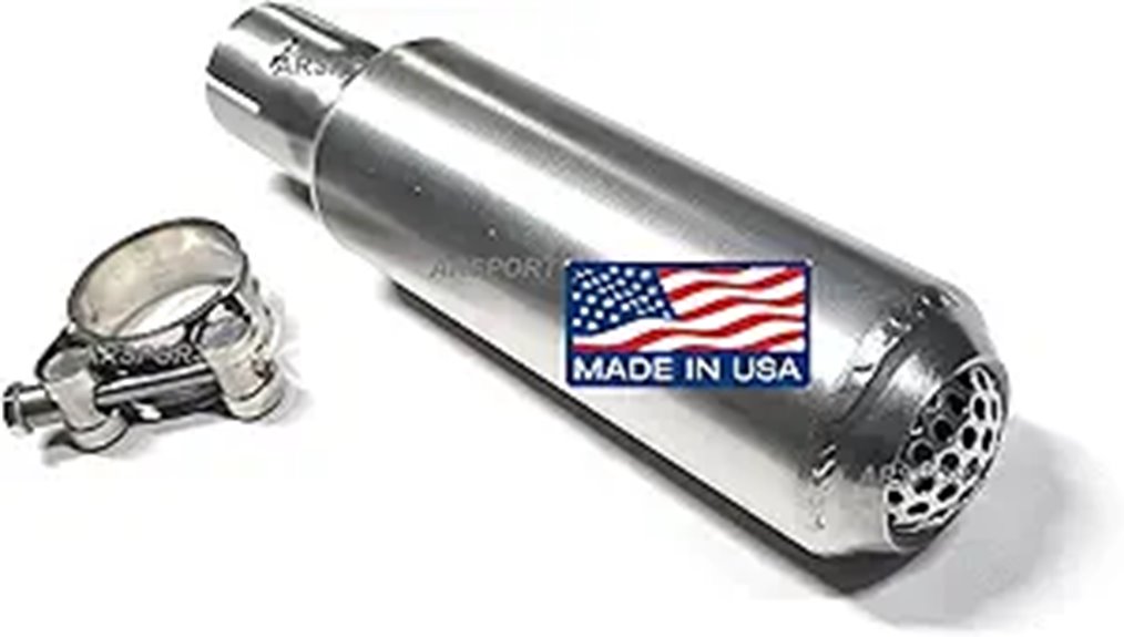stainless steel muffler replacement