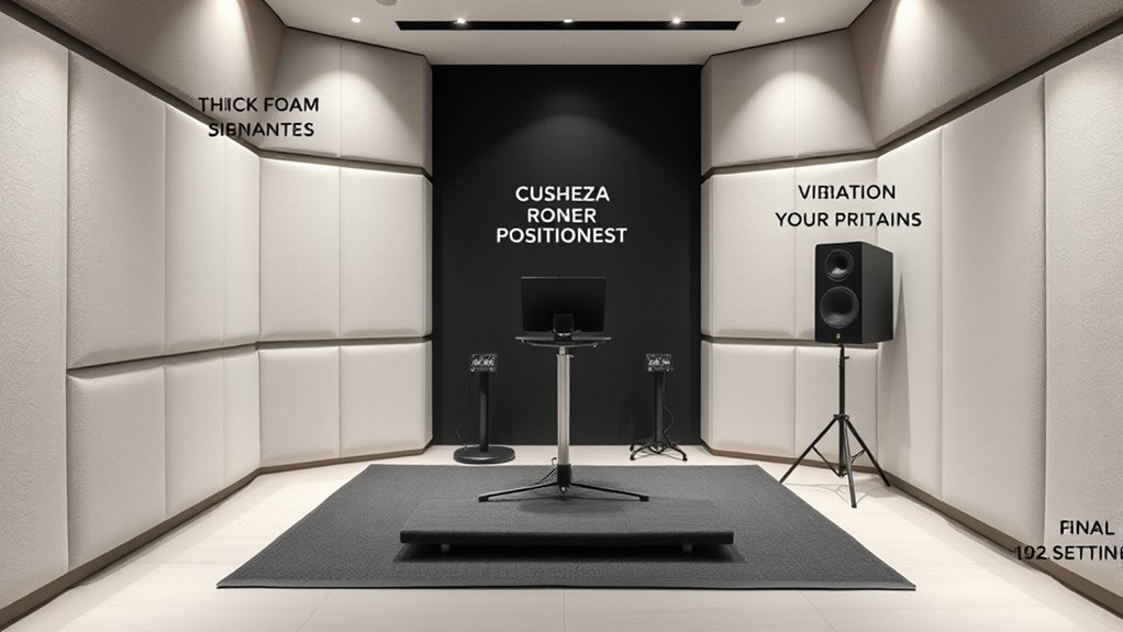 strategic equipment placement reduces noise