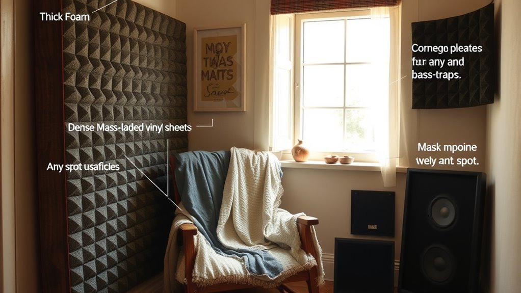 strategic placement enhances soundproofing