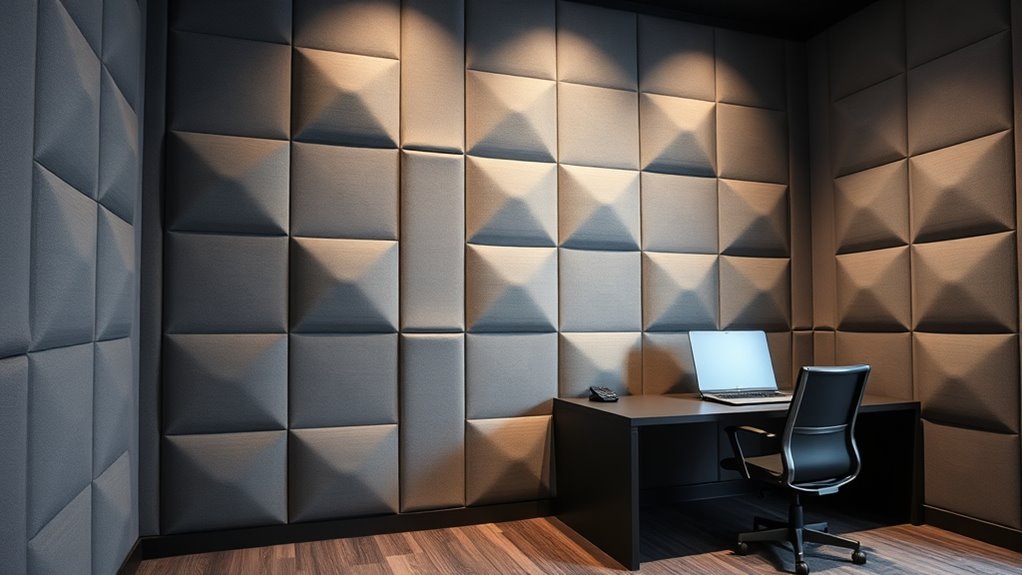 strategic soundproofing material placement