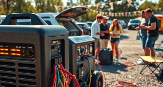 tailgating power setup troubleshooting