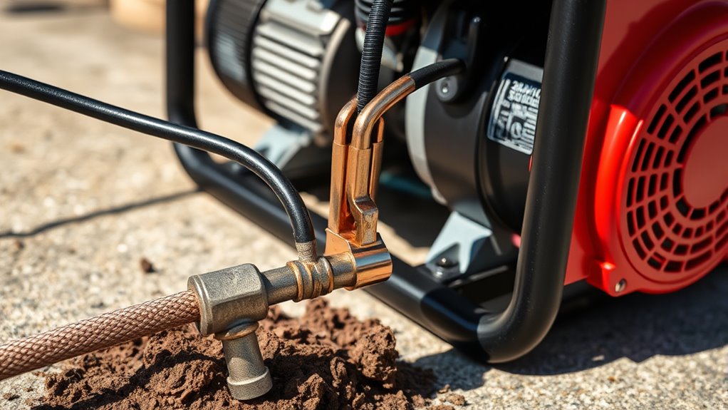 test generator grounding resistance