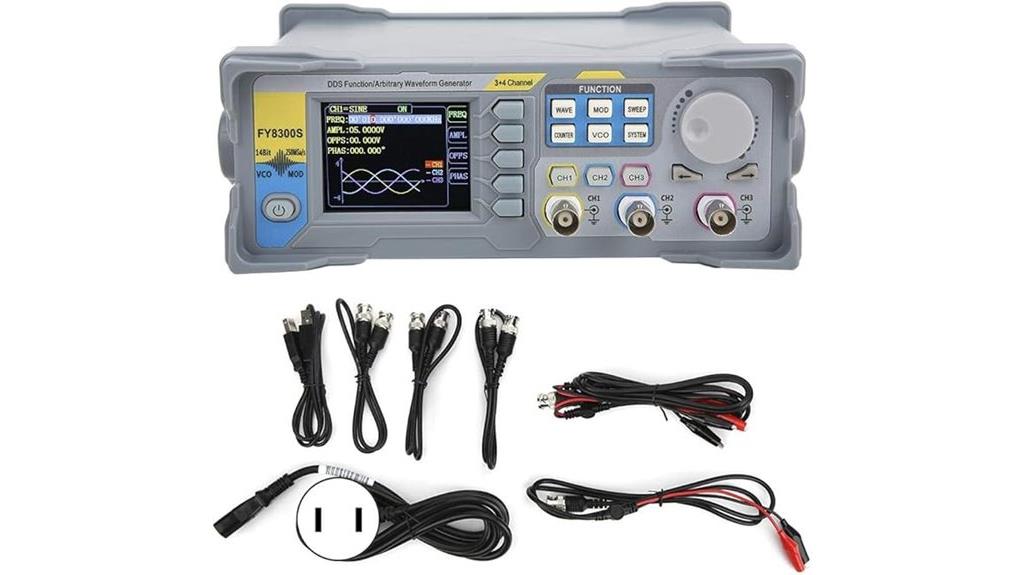 three channel waveform generator