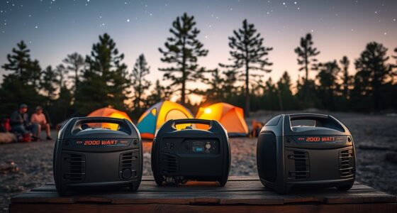 top 2000 watt camping generators