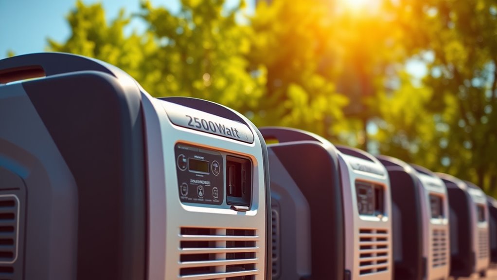 top 2500 watt portable generators