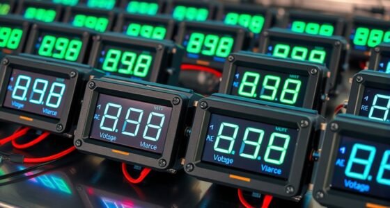 top generator voltage meters