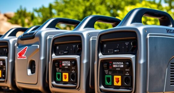top honda 50 amp generators