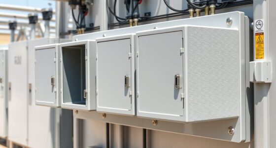 top parallel generator inlet boxes