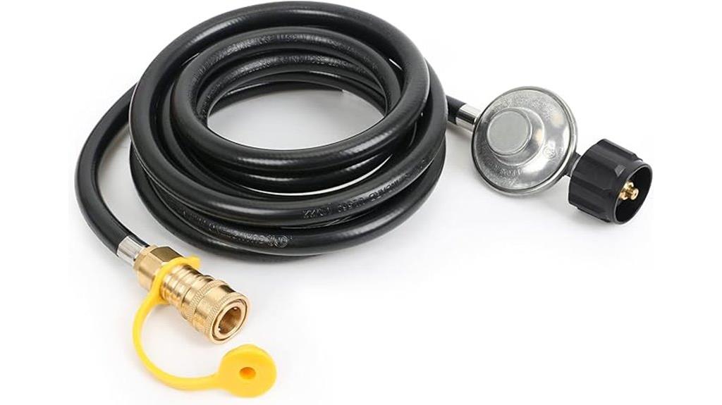 twelve feet propane hose