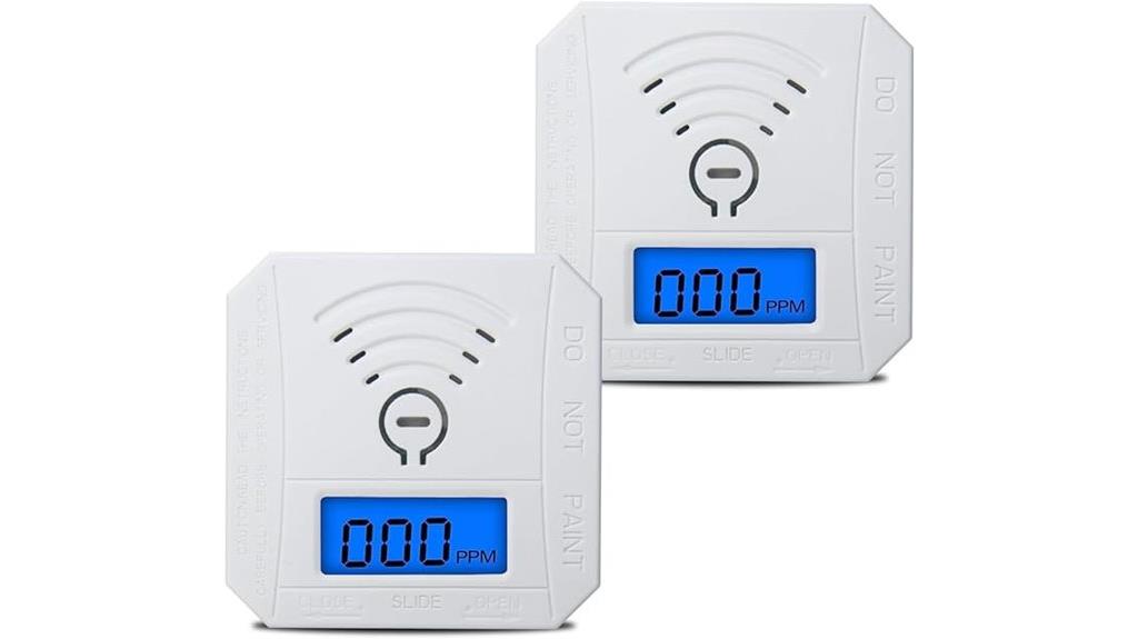 two pack co detectors