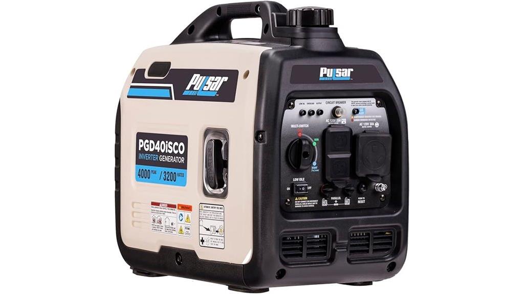 ultra light portable generator
