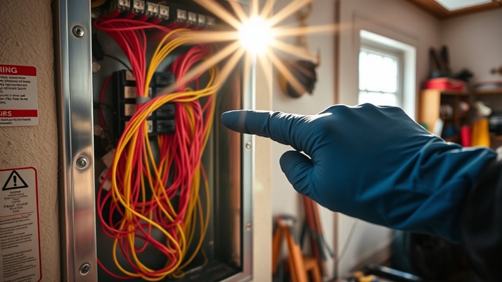 unsafe generator connection practices