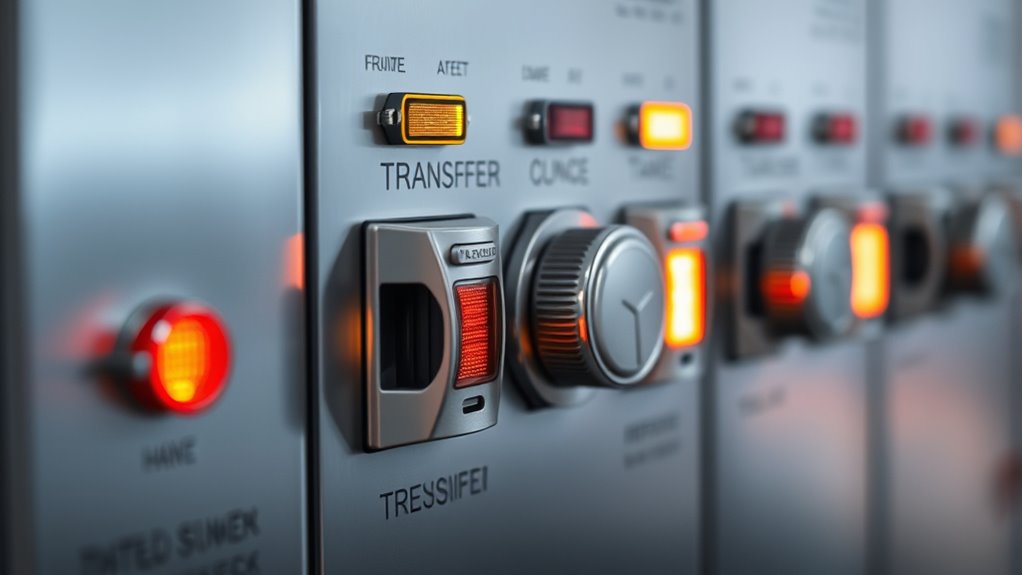 verify switch indicators and locks