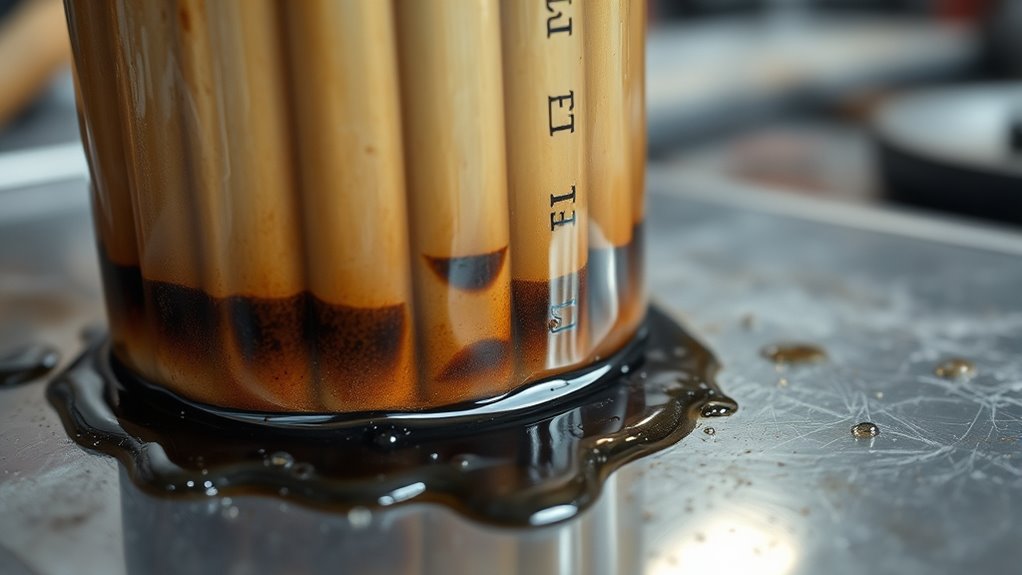 visual fuel contamination indicators