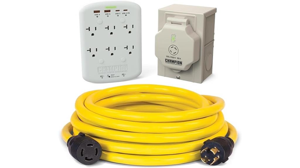 wall mounted generator kit