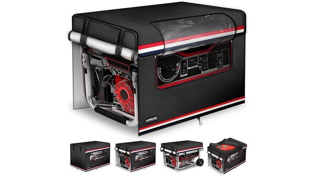 waterproof generator cover dimensions