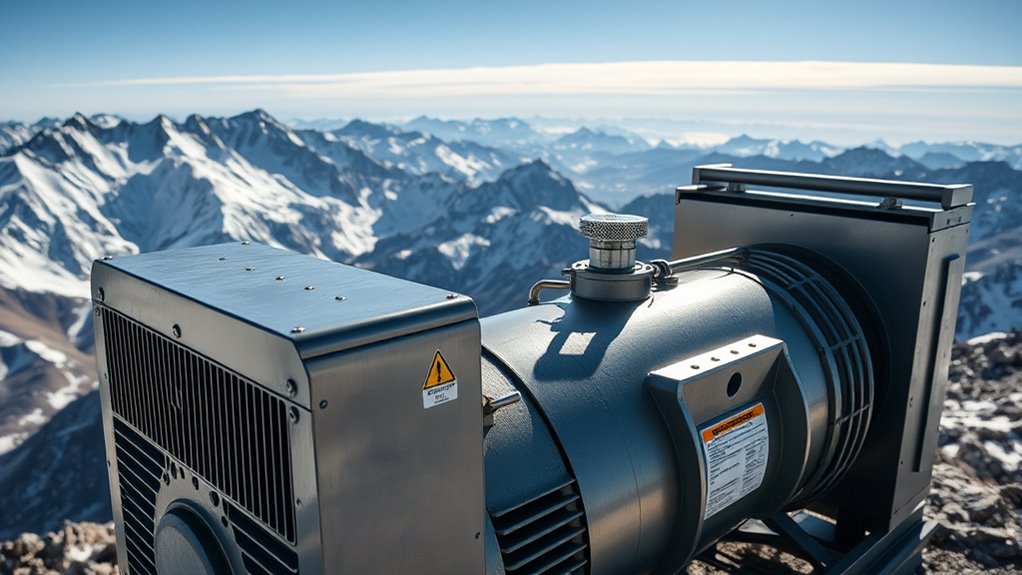 altitude reduces generator performance