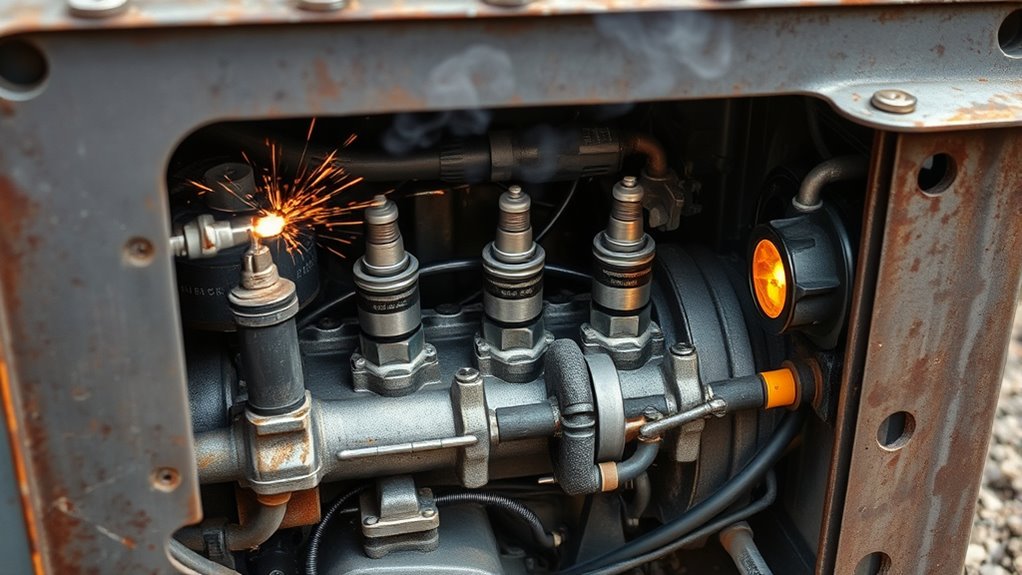 check ignition and fuel