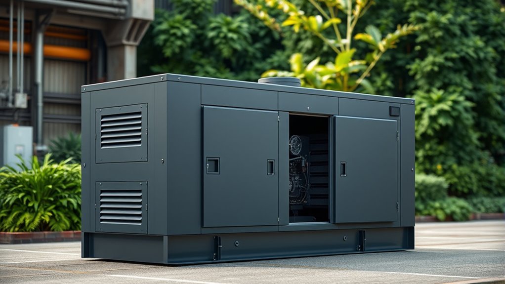 diesel generator noise control