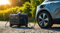 electric car charger generator compatibility