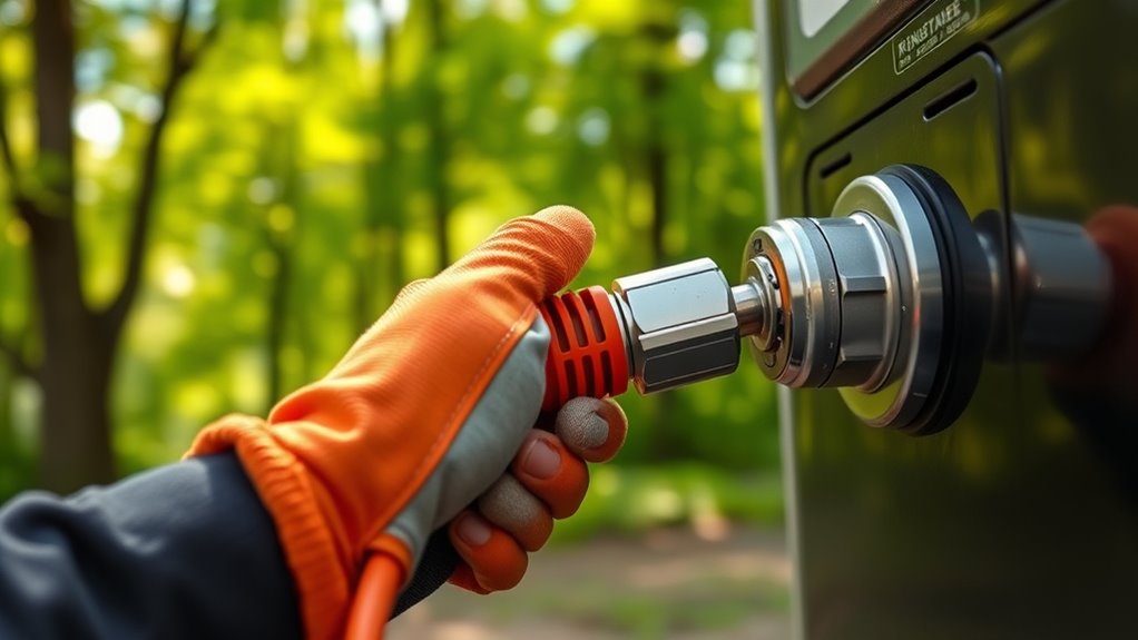 ensure generator rv safety