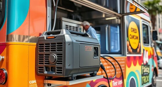 food truck generator solutions