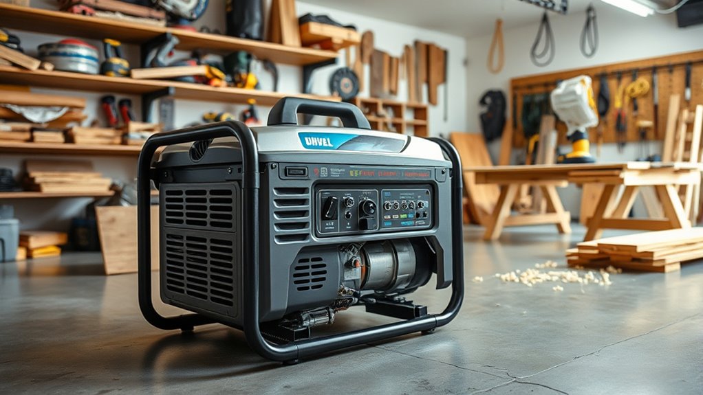 garage woodworking generator solutions