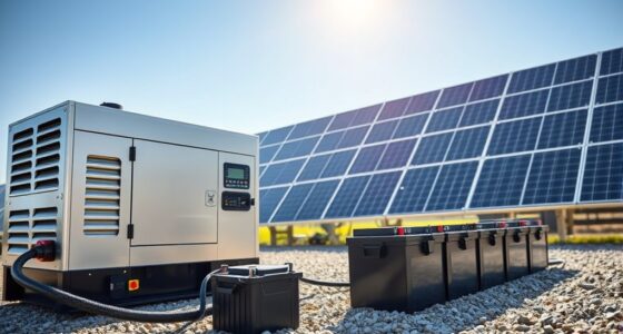 generator charging solar batteries