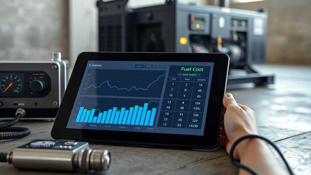 generator fuel cost calculation