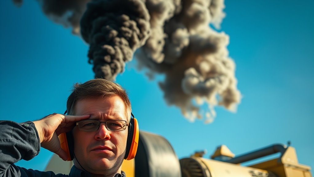 generator noise impacts hearing